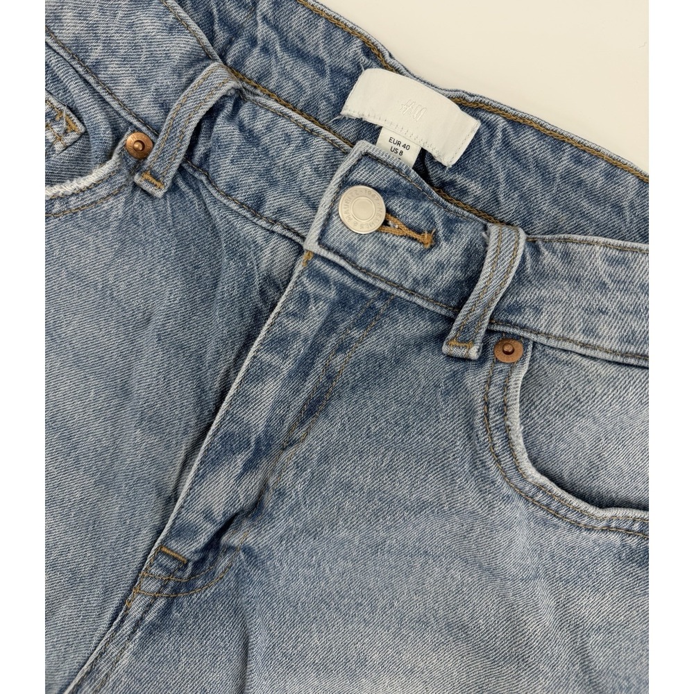 Women's H&M Denim Blue Jean Cutoff Shorts Size‎ 8
